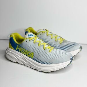 Hoka One Rincon 3 Ice Water/Diva Blue Running Shoes Men’s Size 9.5 - USED